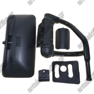 ΚΑΘΡΕΠΤΗΣ MITSUBISHI CANTER/FUSO '06-'15 ΜΕ ΜΠΡΑΤΣΟ ΚΑΙ ΚΕΦΑΛΗ 355X170MM (ΚΟΝΤΟ ΜΠΡΑΤΣΟ) ΑΡΙΣΤΕΡΑ