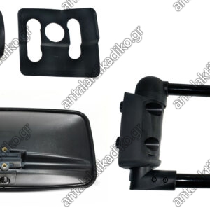 ΚΑΘΡΕΠΤΗΣ MITSUBISHI CANTER/FUSO '06-'15 ΜΕ ΜΠΡΑΤΣΟ ΚΑΙ ΚΕΦΑΛΗ 370X180MM (ΜΑΚΡΥ ΜΠΡΑΤΣΟ) ΔΕΞΙΑ
