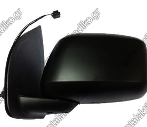 ΚΑΘΡΕΠΤΗΣ NISSAN D40 '05-'09 ΗΛΕΚΤΡΙΚΟΣ MΑΥΡΟΣ (21x19) ΑΡΙΣΤΕΡΟΣ