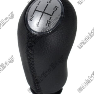 ΠΟΜΟΛΟ ΛΕΒΙΕ ΤΑΧΥΤΗΤΩΝ RENAULT CLIO III/ MEGANE II/ KANGOO II/ LOGAN/ SANDERO - -5 ΤΑΧΥΤΗΤΕΣ -12345R ΑΣΗΜΙ/ ΜΑΥΡΟ - ΔΕΡΜΑ