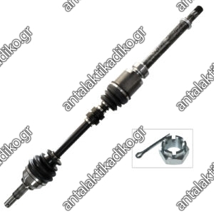 ΗΜΙΑΞΟΝΙΟ NISSAN QASHQAI '10-'11 HR16DE 1.6 ΒΕΝΖΙΝΗ ΕΜΠΡΟΣ ΔΕΞΙΑ