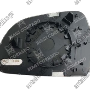 ΚΡΥΣΤΑΛΛΟ ΚΑΘΡΕΠΤΗ SKODA OCTAVIA 1Z '09-'13/ SUPERB '08-'15/ AUDI A3 '08-'10/ A4 '07-'09/ A5 '07-'11/ A6 '08-'11/ A8 '02-'09/ Q3 '11 -'18 (ΑΣΦΑΙΡΙΚΟ