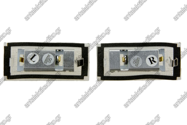 ΦΑΝΟΣ ΑΡΙΘΜΟΥ BMW 3 E46 '98-'05 CAN/BUS LED (2ΤΕΜ)