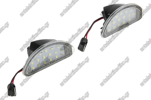 ΦΑΝΟΣ ΑΡΙΘΜΟΥ TOYOTA AYGO '05-'14 CAN/BUS LED (2TEM)