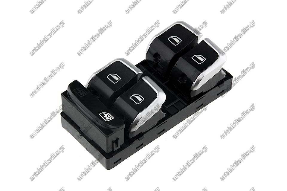 ΔΙΑΚΟΠΤΗΣ ΗΛΕΚΤΡΙΚΩΝ ΠΑΡΑΘΥΡΩΝ AUDI A4 '11-/Q5 '12- 4ΠΛΟΣ 10PIN ΕΜΠΡΟΣ ΑΡΙΣΤΕΡΑ