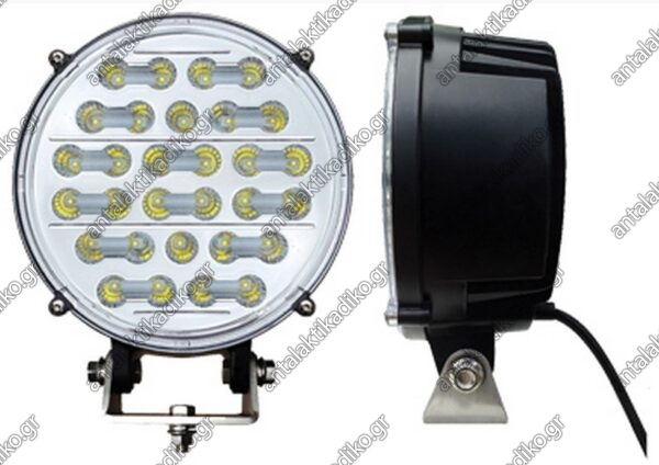 ΦΑΝΟΣ ΕΡΓΑΣΙΑΣ ΣΤΡΟΓΓΥΛΟΣ 5400LM 17CM LED (DIAMOND)