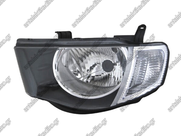 ΦΑΝΟΣ ΕΜΠΡΟΣΘΙΟΣ MITSUBISHI L200 '09-'14 ΛΕΥΚΟ ΦΛΑΣ (ΜΟΝΟΚΑΜΠΙΝΟ) ΑΡΙΣΤΕΡΑ