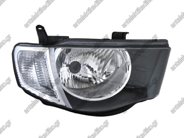 ΦΑΝΟΣ ΕΜΠΡΟΣΘΙΟΣ MITSUBISHI L200 '09-'14 ΛΕΥΚΟ ΦΛΑΣ (ΜΟΝΟΚΑΜΠΙΝΟ) ΔΕΞΙΑ