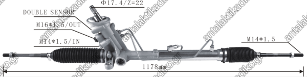 ΚΡΕΜΑΡΓΙΕΡΑ VW POLO '03-'09 (9N)/ AUDI A2 '03-'05 (8Z0)/ SEAT IBIZA '03-'09 (6L)/ CORDOBA '03-'09 (6L2)/ SKODA FABIA '03-'14