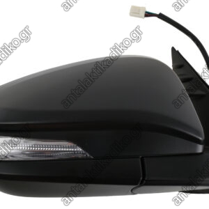 ΚΑΘΡΕΠΤΗΣ TOYOTA HILUX REVO '15-'20 ΗΛΕΚΤΡΙΚΟΣ ΜΕ LED ΦΛΑΣ ΑΝΑΚΛΙΣΗ ΜΑΥΡΟΣ ΔΕΞΙΑ
