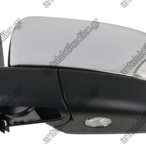 ΚΑΘΡΕΠΤΗΣ FORD RANGER '16-'21 ΗΛΕΚΤΡΙΚΟΣ ΜΕ ΦΛΑΣ ΑΝΑΚΛΙΣΗ ΚΑΙ ΦΩΤΙΣΜΟ ΕΔΑΦΟΥΣ ΧΡΩΜΙΟ ΑΡΙΣΤΕΡΑ