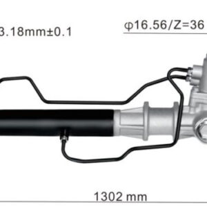 ΚΡΕΜΑΡΓΙΕΡΑ MITSUBISHI PAJERO PININ '00-'05 ΥΔΡΑΥΛΙΚΗ