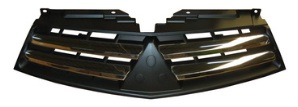 ΜΑΣΚΑ MITSUBISHI L200 '09-'10/ L200 '10-'15 ΜΟΝΗ ΚΑΜΠΙΝΑ ΧΡΩΜΙΟ/ΜΑΥΡΗ